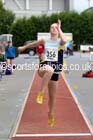 Under-17 womens long jump, Northern Under-15 and under-17 Championships, Wigan. Photo: David T. Hewitson/Sports for All Pics
